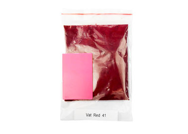 CAS NO.522-75-8 Vat Red 41 Red Powder Concrete Dye Coloring For PS/PMMA