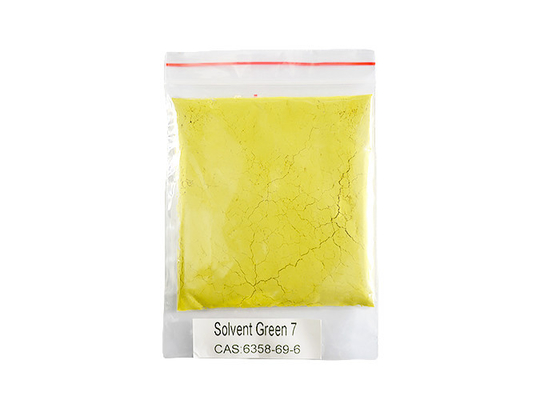 Solvent Green 7 AS No 6358 69 6 Water Based Inks Yellow Green Powder