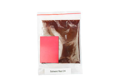 25Kg Per Drum Solvent Red 24 / Brown Powder Shaped Solvent Dye