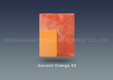 SO 60 Solvent Orange 60 Yellowish Orange Oil Solvent Dye Resist 300℃ Heat in PS