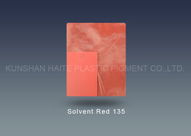 Powder Shaped Solvent Dye / Solvent Red 135 Red PH Value 6.5-7